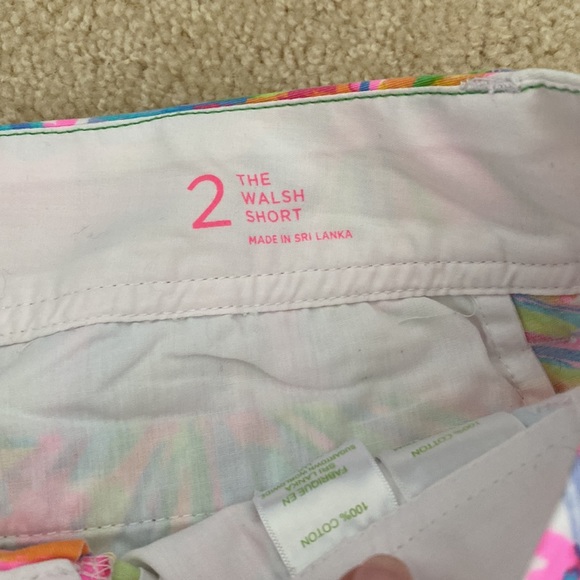Lilly Pulitzer The Walsh shorts size 2 - Picture 5 of 8
